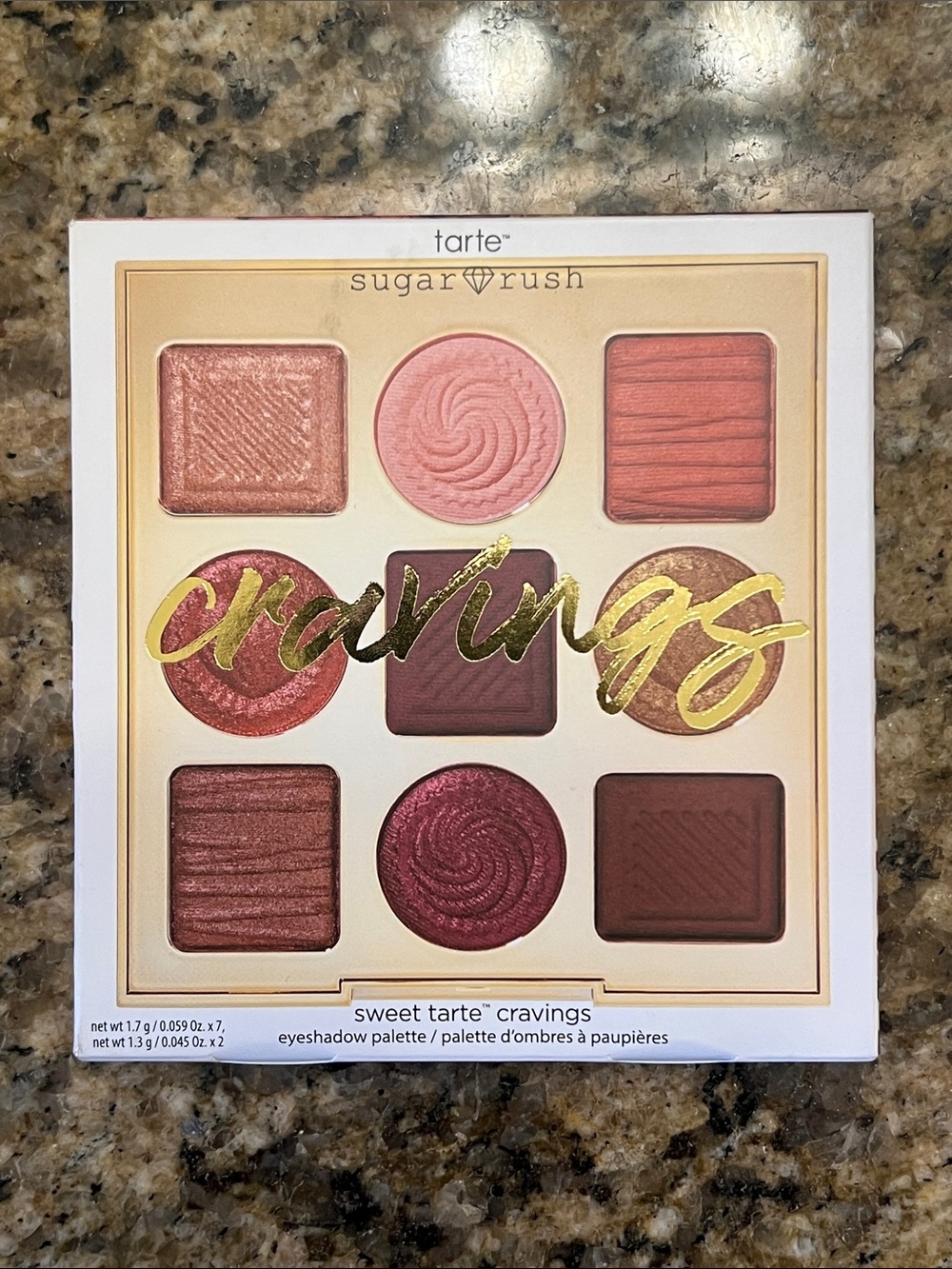 tarte sweet tarte cravings eyeshadow palette